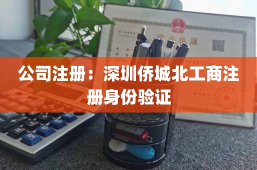 公司注册：深圳侨城北工商注册身份验证
